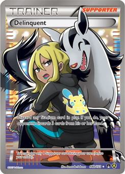 Delinquent - 98b/122 (Full Art) card from Alternate Art Promos