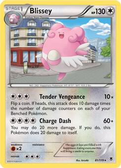 Blissey - 81/119 (Cosmos Holo) card from Miscellaneous Cards & Products