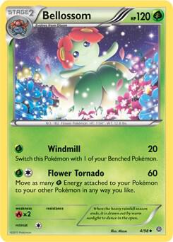 Bellossom - 4/98 (Cosmos Holo) card from Miscellaneous Cards & Products