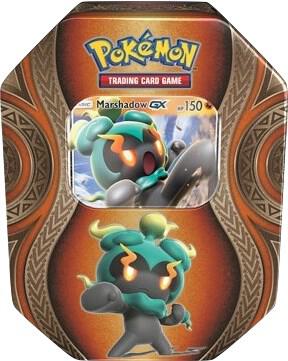 Mysterious Powers Tin [Marshadow GX] card from SM - Burning Shadows