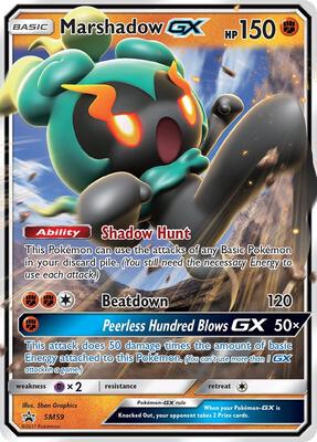 Marshadow GX - SM59 card from SM Promos