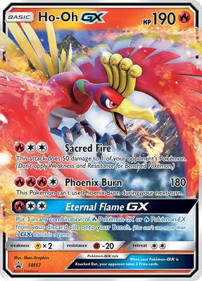 Ho-Oh GX - SM57 card from SM Promos