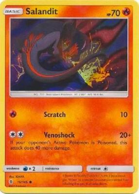 Salandit - 15/145 (Collection Promo) card from League & Championship Cards