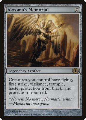 Akroma's Memorial card from Future Sight