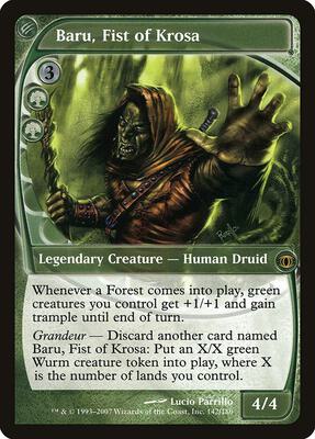 Baru, Fist of Krosa card from Future Sight