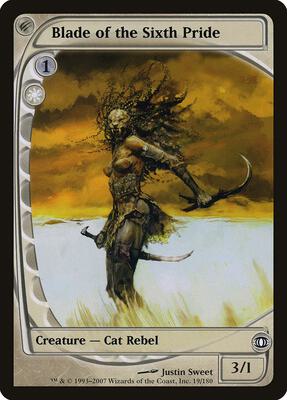 Blade of the Sixth Pride card from Future Sight