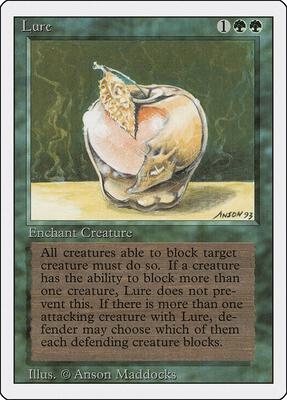 Lure card from Revised Edition