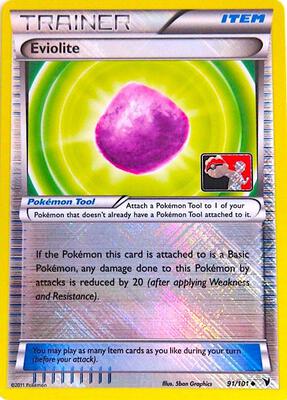 Eviolite - 91/101 (Championship Promo) card from League & Championship Cards