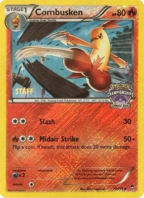 Combusken - 13/111 (Arena Cup Championships) [Staff] card from League & Championship Cards