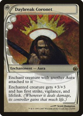 Daybreak Coronet card from Future Sight
