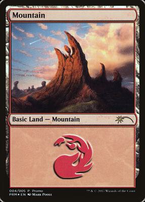 Mountain (2017 Gift Pack - Poole) card from Gift Boxes and Promos
