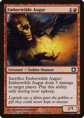 Emberwilde Augur card from Future Sight