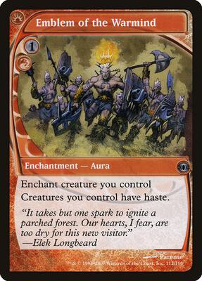 Emblem of the Warmind card from Future Sight