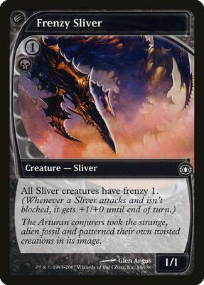Frenzy Sliver card from Future Sight