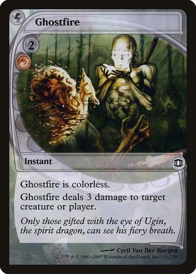 Ghostfire card from Future Sight