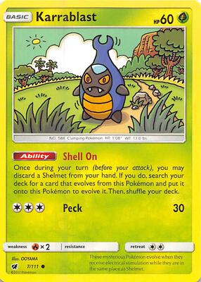 Karrablast card from SM - Crimson Invasion