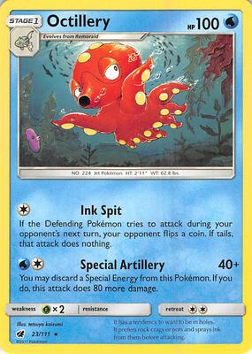 Octillery card from SM - Crimson Invasion