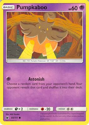Pumpkaboo card from SM - Crimson Invasion