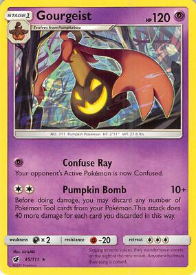 Gourgeist card from SM - Crimson Invasion