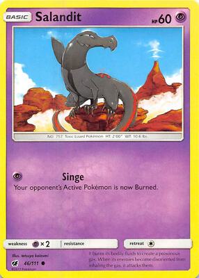 Salandit card from SM - Crimson Invasion
