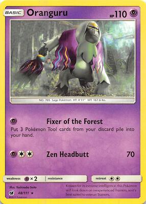 Oranguru card from SM - Crimson Invasion