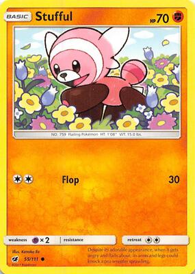 Stufful card from SM - Crimson Invasion
