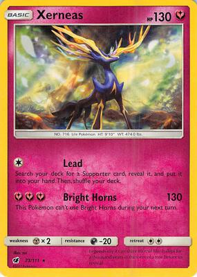 Xerneas card from SM - Crimson Invasion