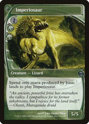 Imperiosaur card from Future Sight