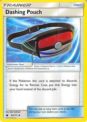 Dashing Pouch card from SM - Crimson Invasion