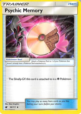 Psychic Memory card from SM - Crimson Invasion