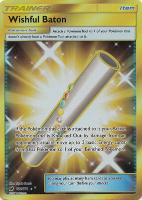 Wishful Baton (Secret) card from SM - Crimson Invasion