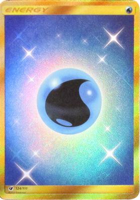 Water Energy (Secret) card from SM - Crimson Invasion