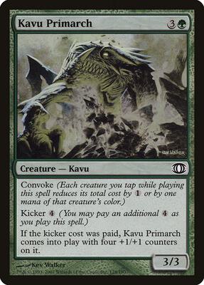 Kavu Primarch card from Future Sight