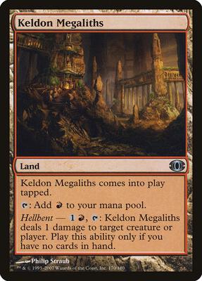 Keldon Megaliths card from Future Sight