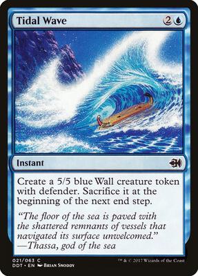 Tidal Wave card from Duel Decks: Merfolk vs. Goblins
