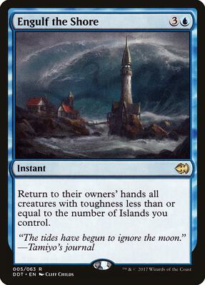 Engulf the Shore card from Duel Decks: Merfolk vs. Goblins