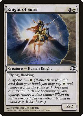 Knight of Sursi card from Future Sight