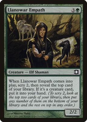 Llanowar Empath card from Future Sight