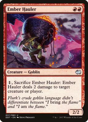 Ember Hauler card from Duel Decks: Merfolk vs. Goblins