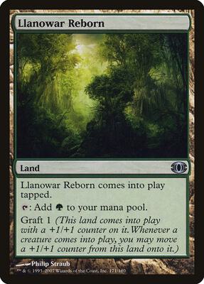 Llanowar Reborn card from Future Sight