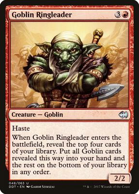 Goblin Ringleader card from Duel Decks: Merfolk vs. Goblins