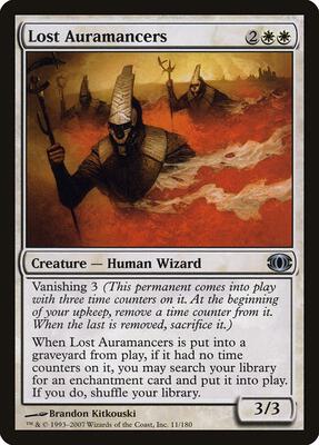 Lost Auramancers card from Future Sight