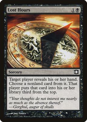 Lost Hours card from Future Sight