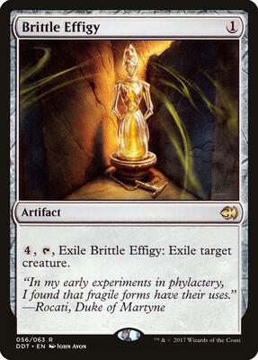 Brittle Effigy card from Duel Decks: Merfolk vs. Goblins