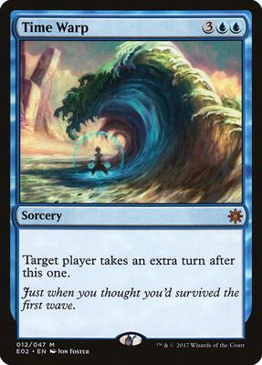 Time Warp card from Explorers of Ixalan