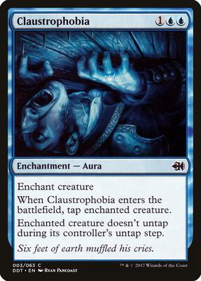 Claustrophobia card from Duel Decks: Merfolk vs. Goblins
