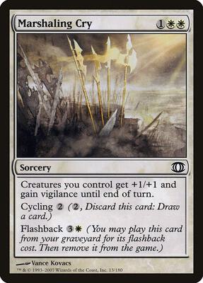 Marshaling Cry card from Future Sight
