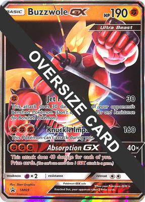 Buzzwole GX - SM69 (SM Black Star Promos) card from Jumbo Cards