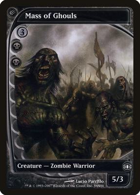 Mass of Ghouls card from Future Sight