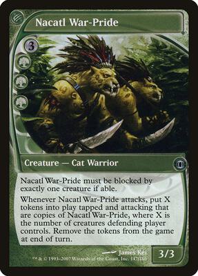 Nacatl War-Pride card from Future Sight